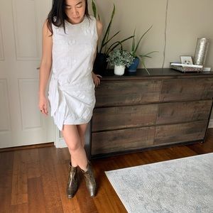 Line dot revolve dress xs white